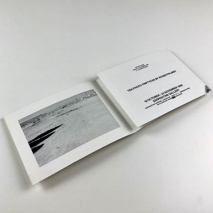 Precious Metals – Ten photo-triptychs by Roger Palmer | Serpentine private view invitation, folded card