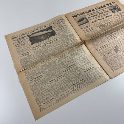Daily Mirror R101 Memorial Number. Great Airship Disaster 6 October 1930 No. 8387