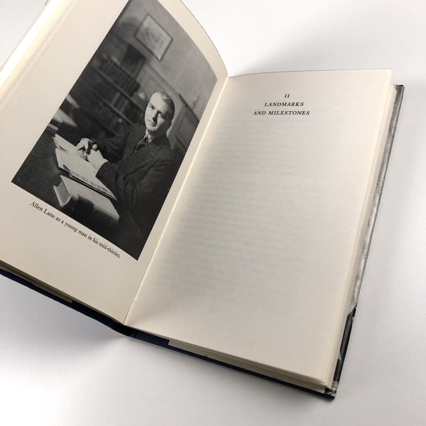 Allen Lane. A personal portrait by W.E. Williams | The Bodley Head, 1973