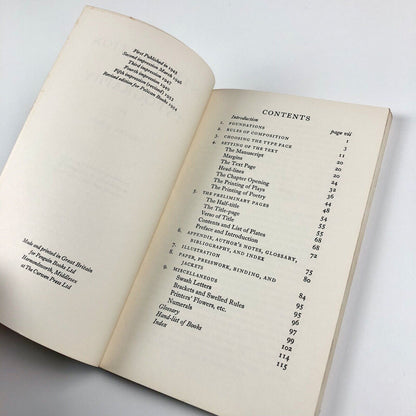 Introduction to Typography by Oliver Simon | Pelican – revised 1954 edition