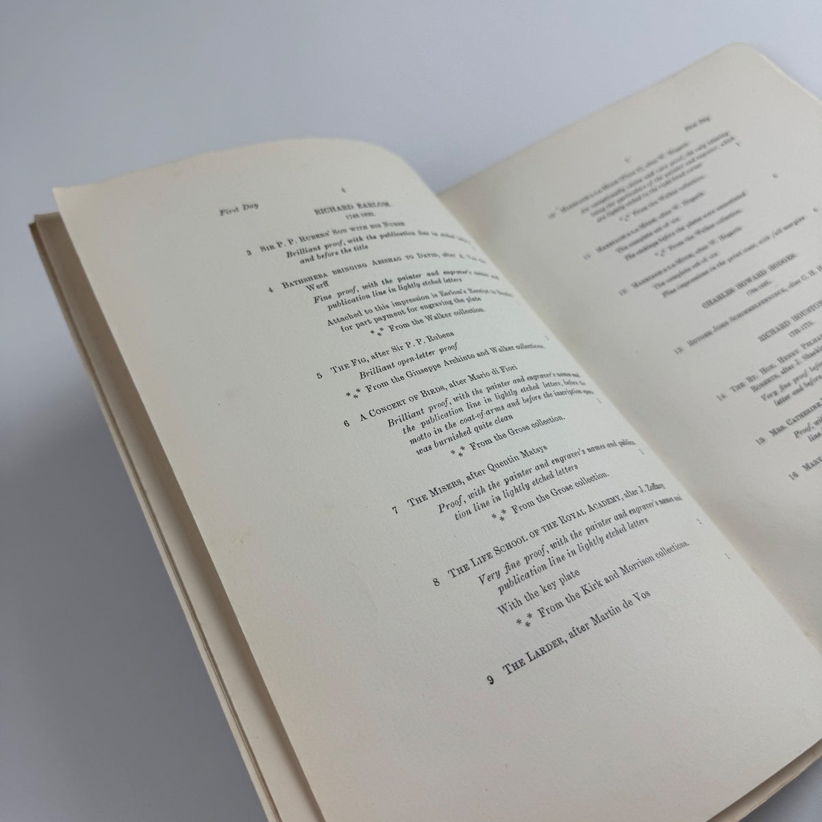 Choice Old Engravings. The Henry William Bruton Collection Sotheby, 1921