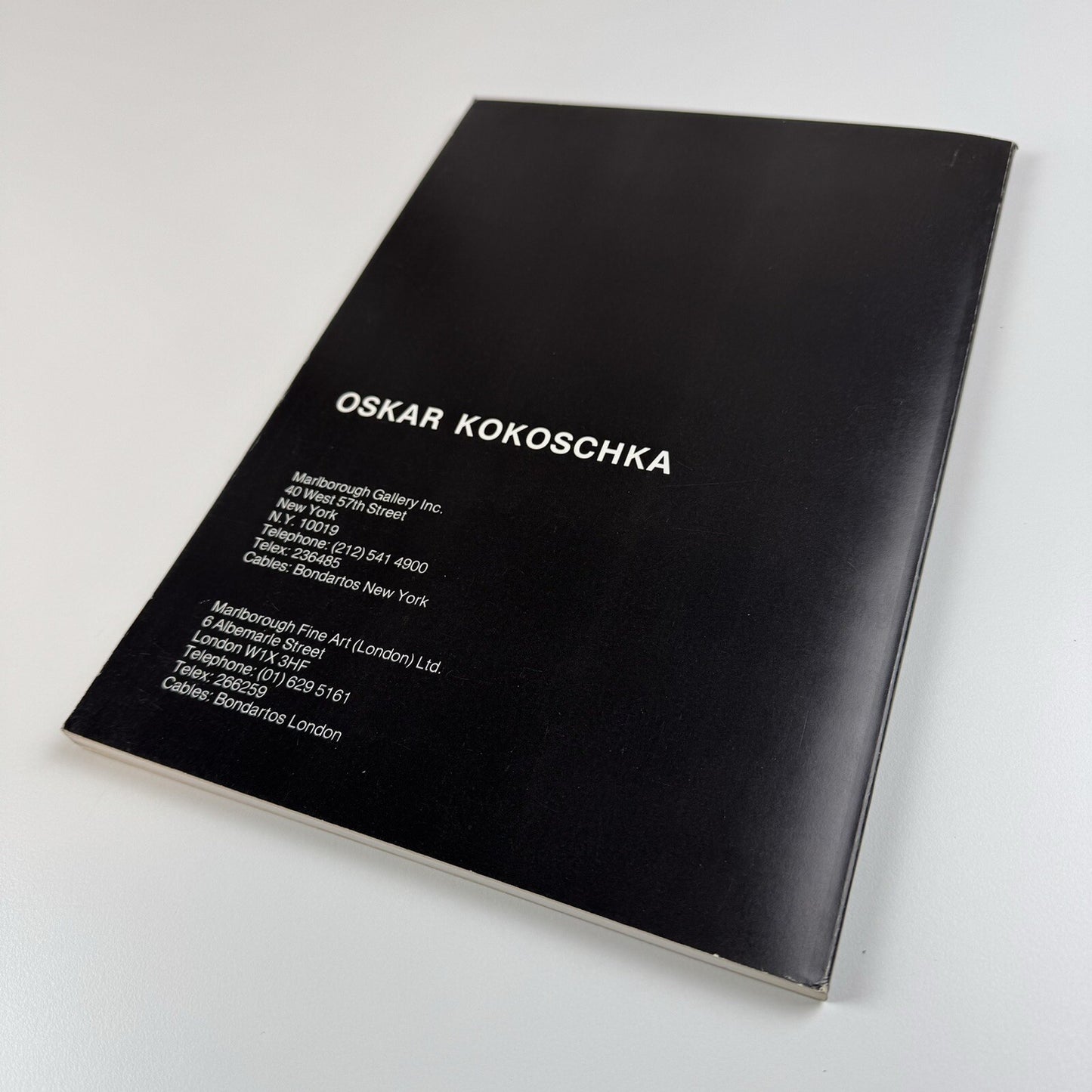Oskar Kokoschka – Memorial Exhibition | Marlborough New York/London, 1981