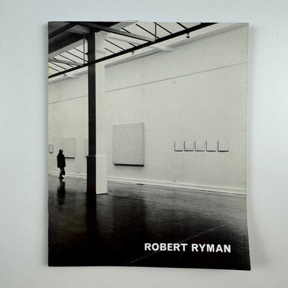 Robert Ryman | Whitechapel Art Gallery, 1977 catalogue and press release