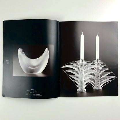 Lalique Collection, 1993 brochure – plus folder of information on Lalique