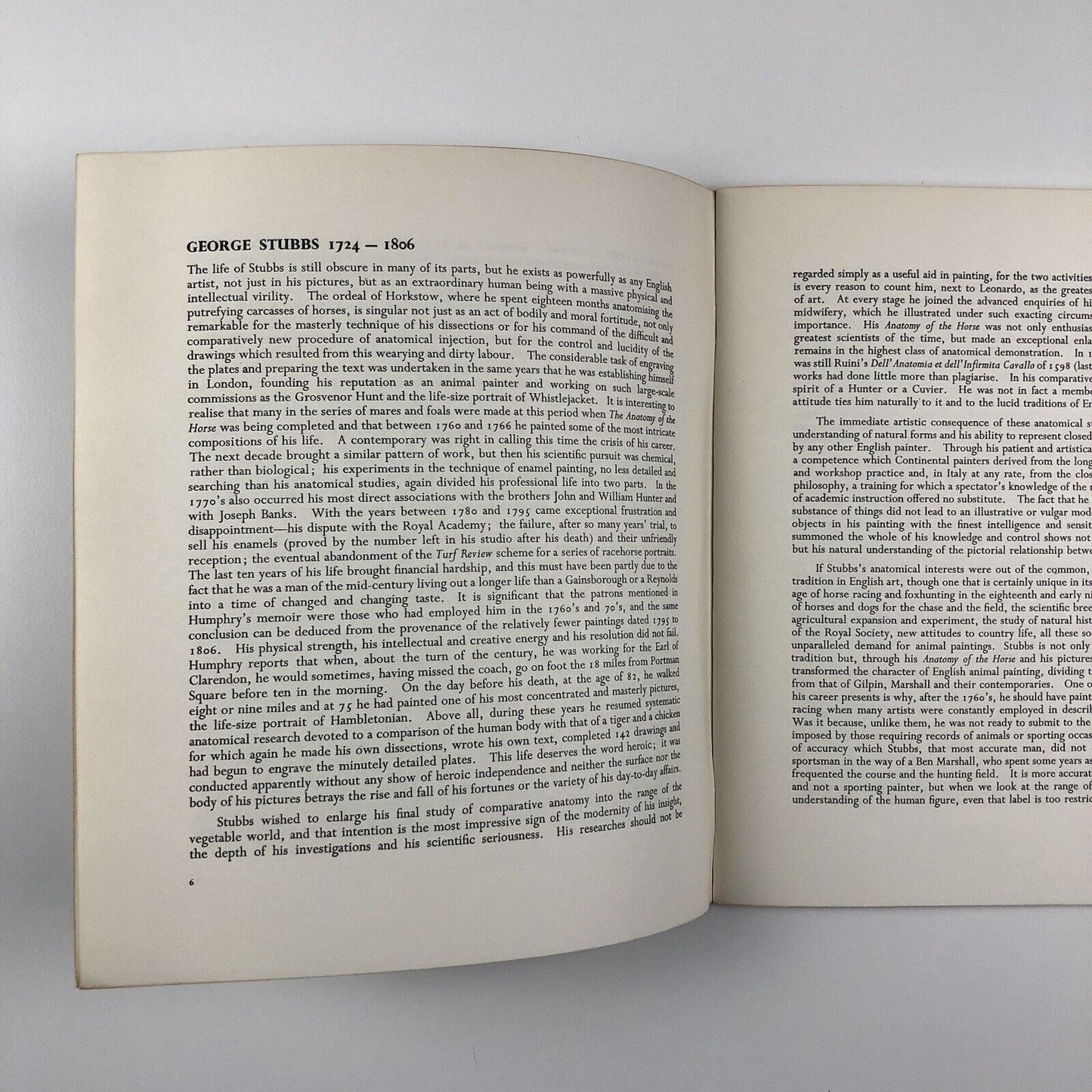 George Stubbs paintings drawings & engravings | Whitechapel Art Gallery catalogue, 1957