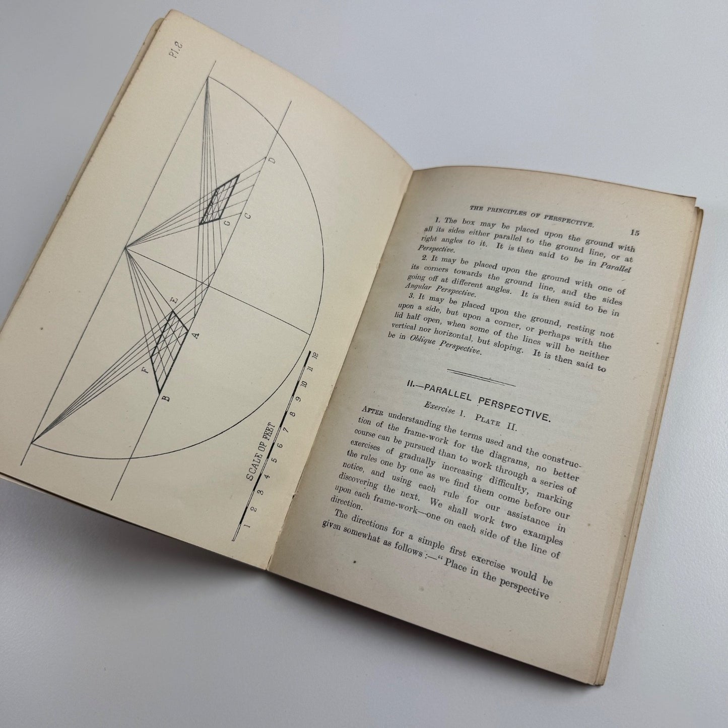 Principles of Perspective by Henry Lewis. No. 8. George Rowney & Co, 29th edition
