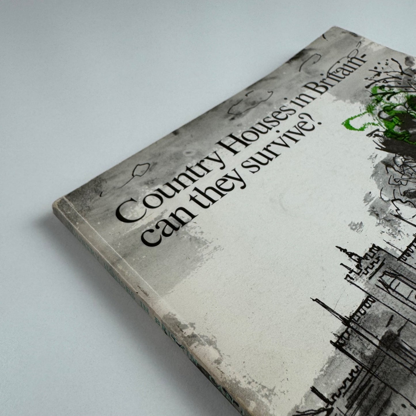 Country Houses in Britain - can they survive? John Cornforth Country Life 1974 John Piper cover illustration