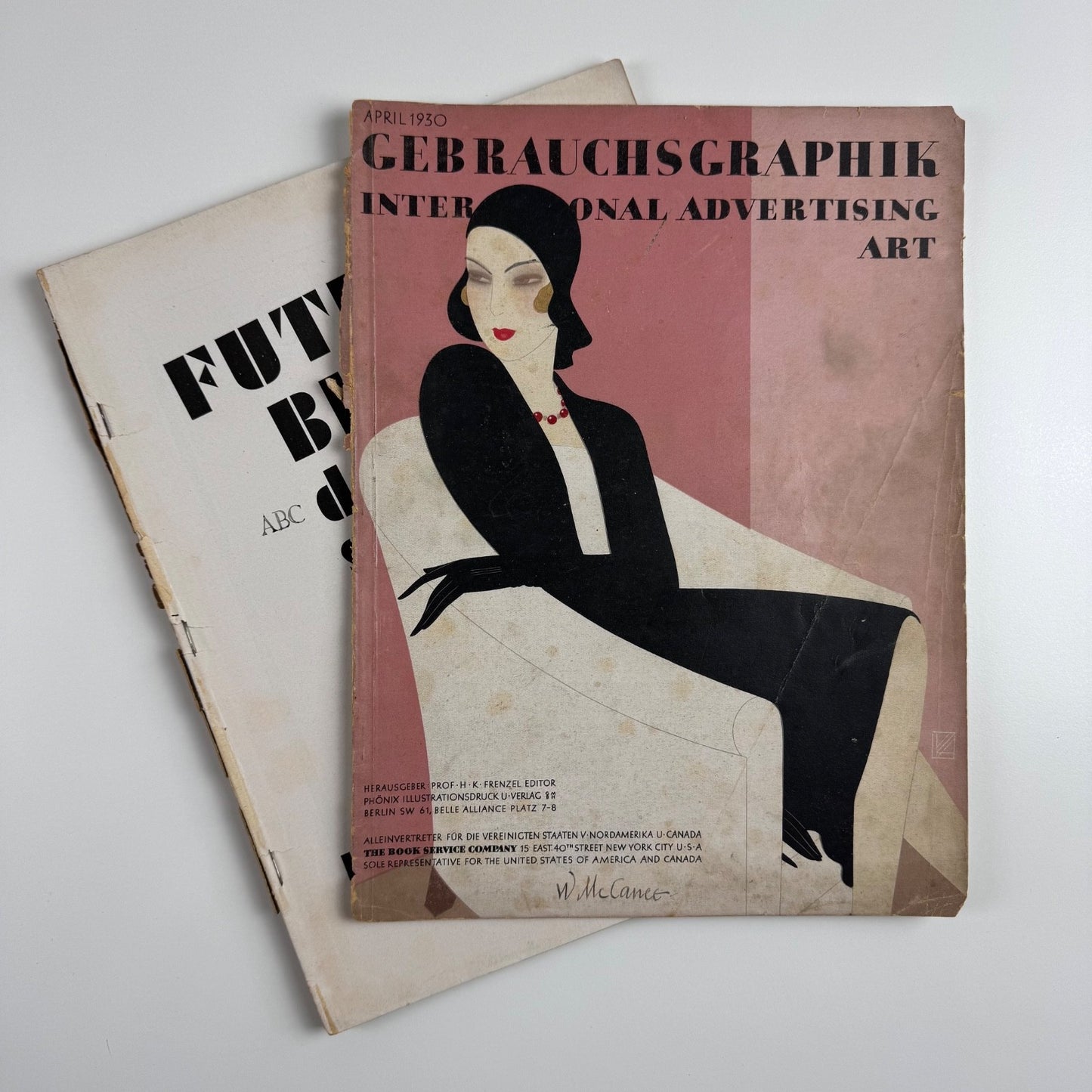 Gebrauchsgraphik International Advertising Art April 1930 Vol 7 no. 4 edited by Professor HK Frenzel