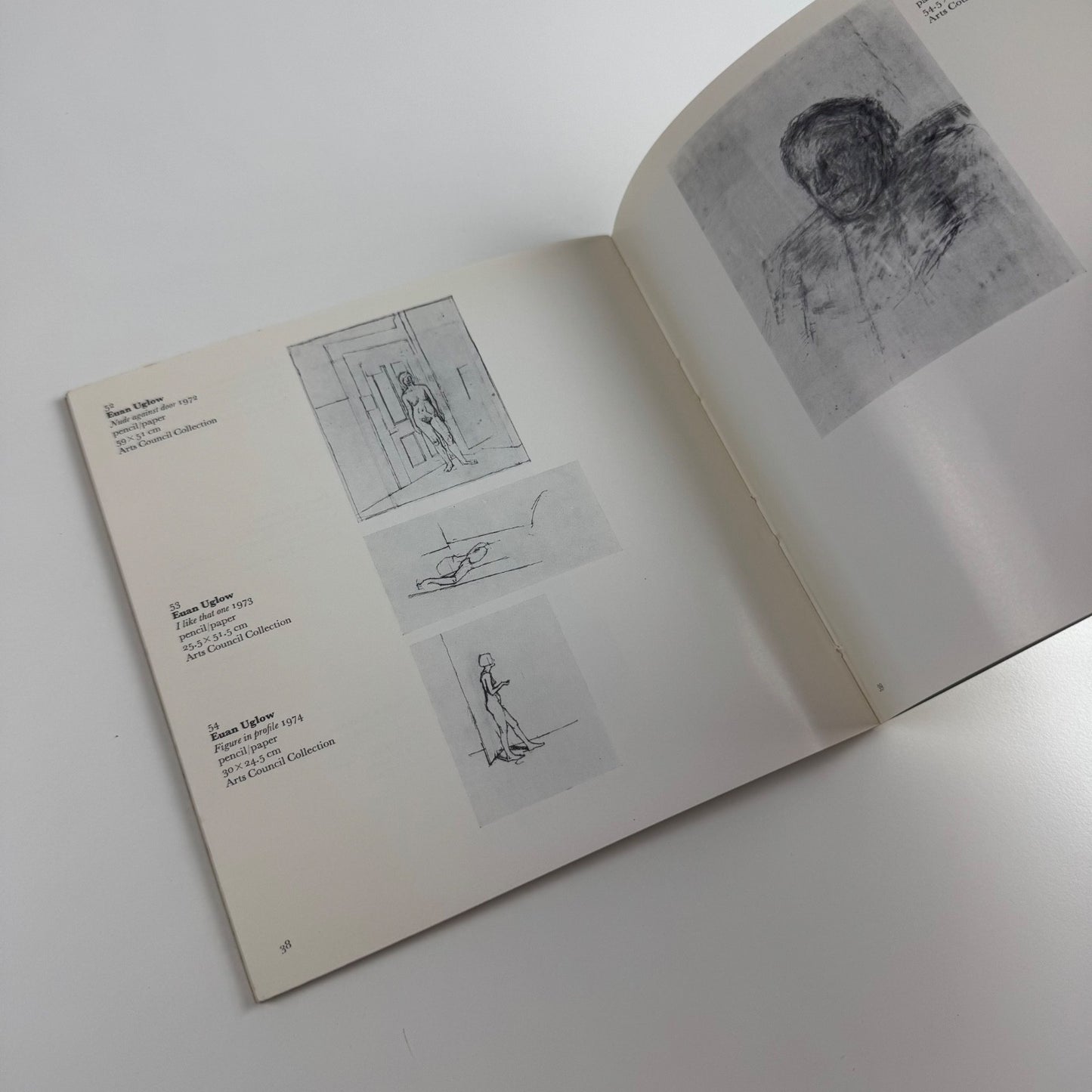Drawings of People selected by Patrick George Arts Council 1975