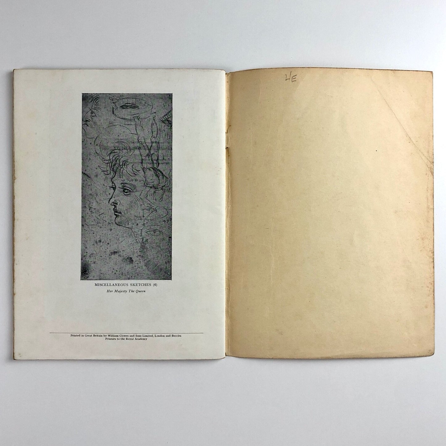 Leonardo Da Vinci Drawings | Royal Academy of Arts exhibition catalogue, 1952