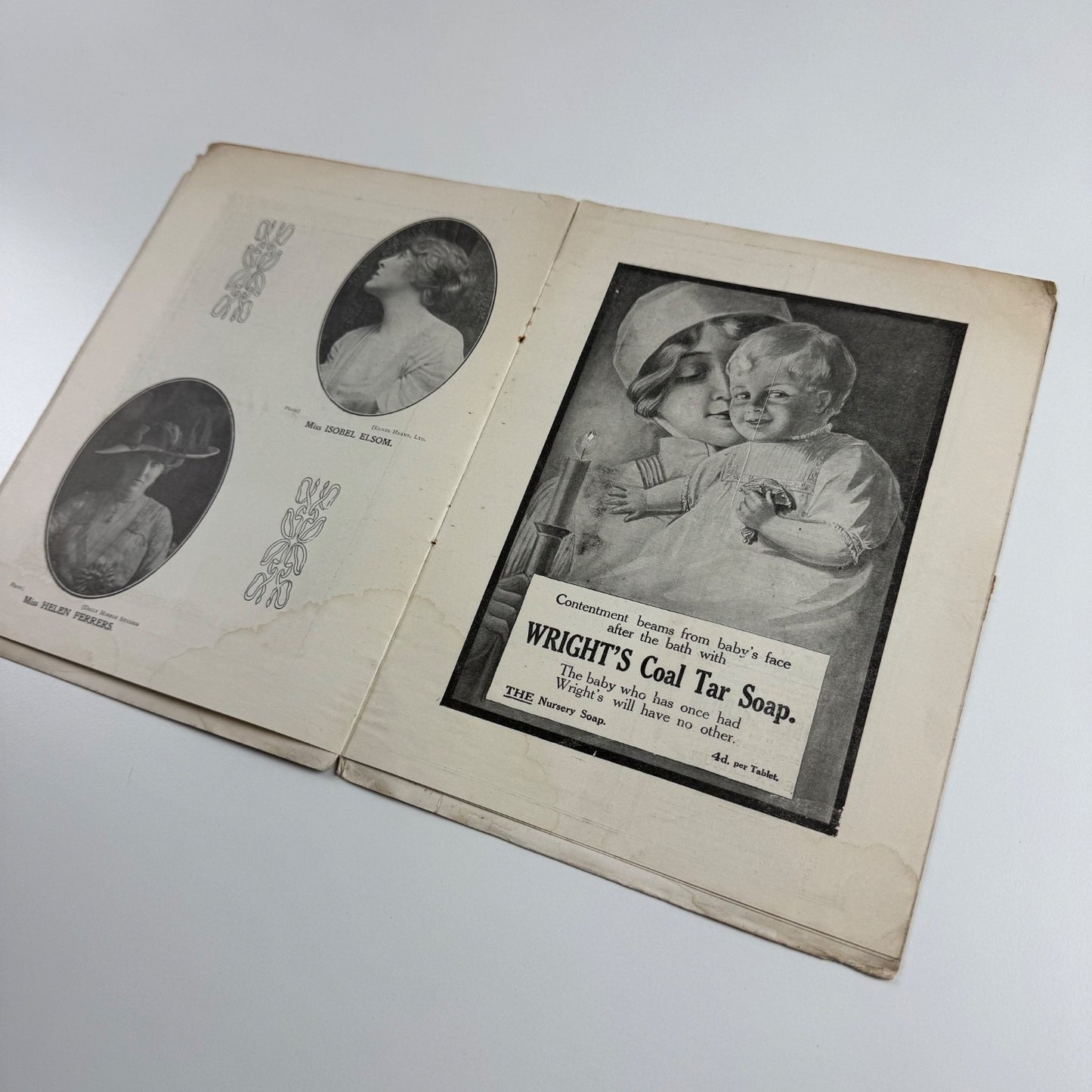 Programme New Theatre ‘The Riddle’ by Anthony Wharton & Morley Roberts 1916