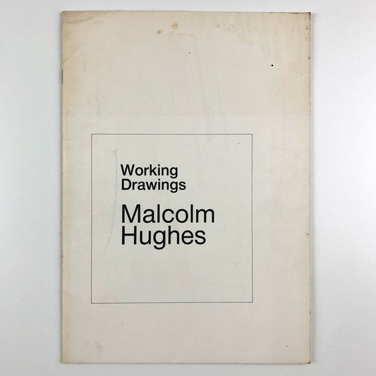 Malcolm Hughes – Working Drawings | University of Leeds catalogue, signed