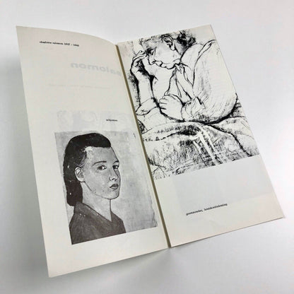 Exhibition leaflet for Charlotte Salomon | Museum Fodor Amsterdam | Cat. no. 259, 1961
