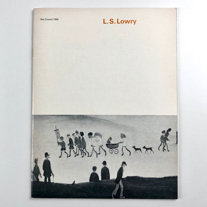 L. S. Lowry retrospective exhibition | Arts Council catalogue booklet, 1966