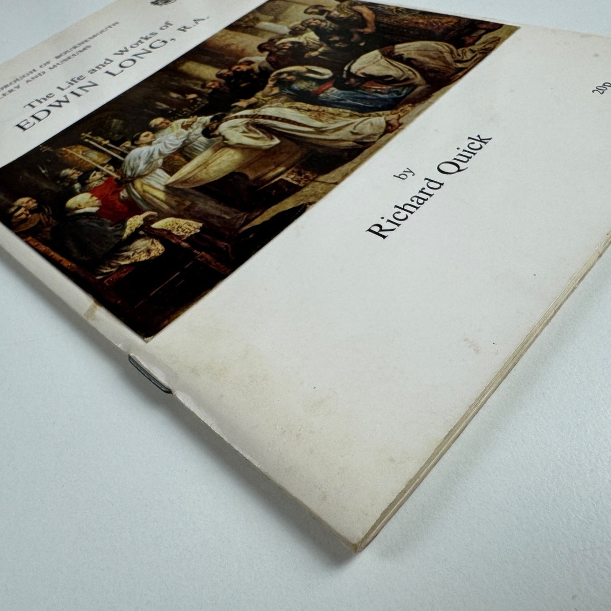 The Life and Works of Edwin Long by Richard Quick | Bournemouth Art Gallery 1970