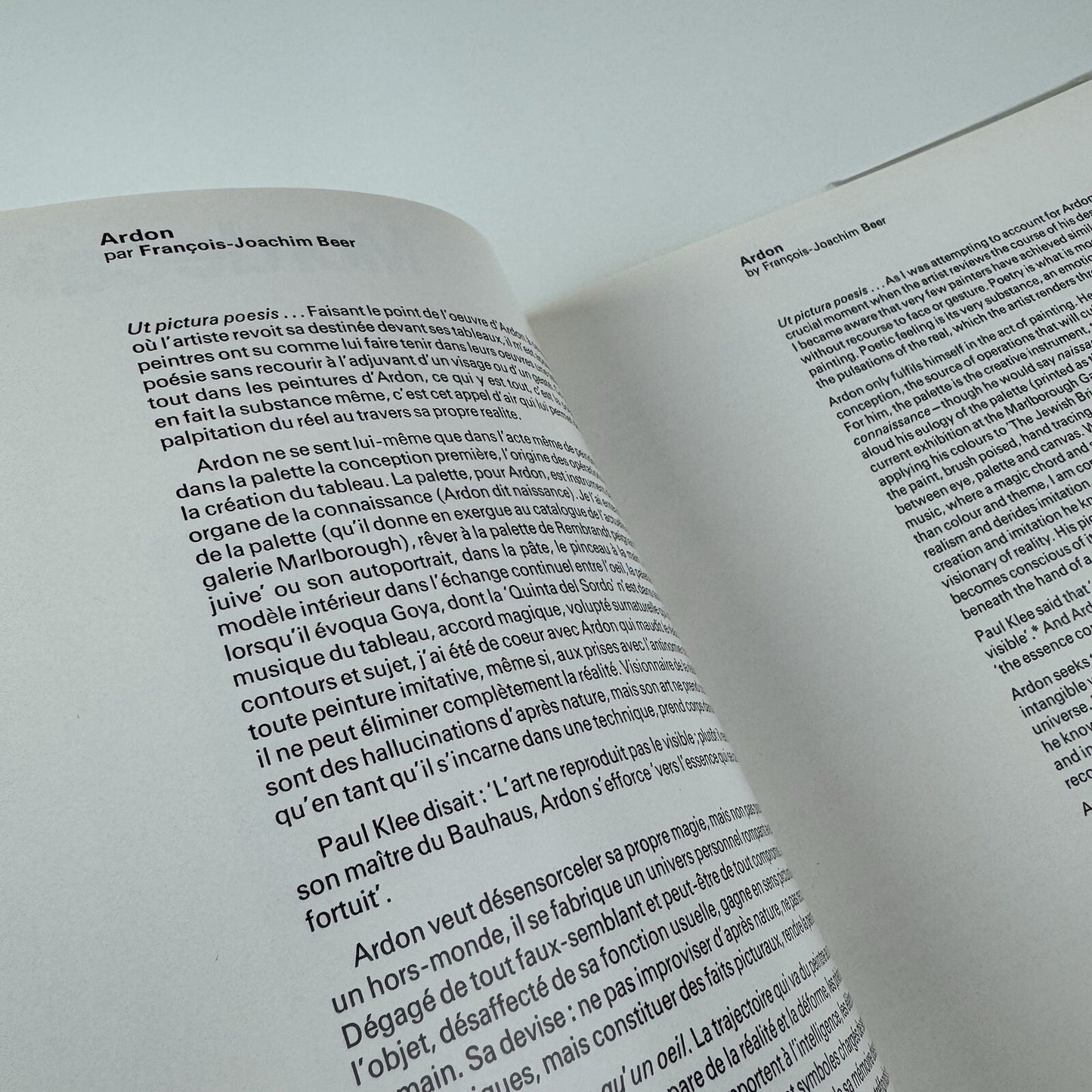 Mordecai Ardon | Marlbrough exhibition catalogue, Feb-March 1962 | Gordon House design