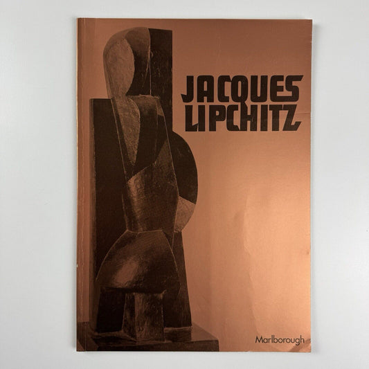 Jacques Lipchitz. Sculpture and Drawings from the Cubist Epoch | Marlborough Fine Art, 1978 | catalogue design by Banks & Miles