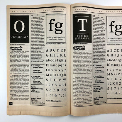 The Poynter Report on Newspaper Type Legibility | The Pointer Institute for Media Studies | Palm Beach Post | Roger Black