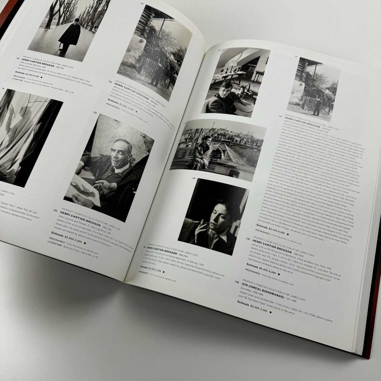 Photographs. Sale catalogue – Phillips de Pury & Company, New York, October 2006