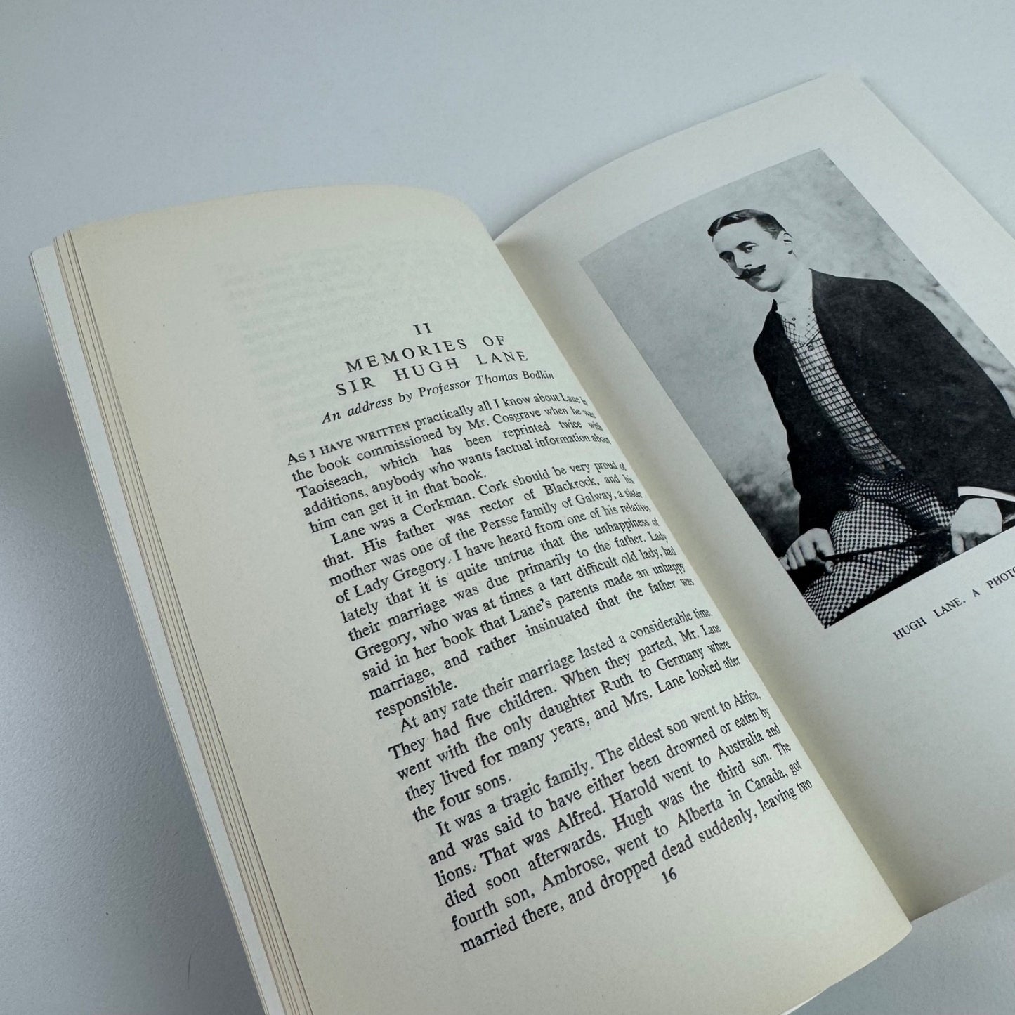 Tribute to Sir Hugh Lane | Cork University Press, 1961