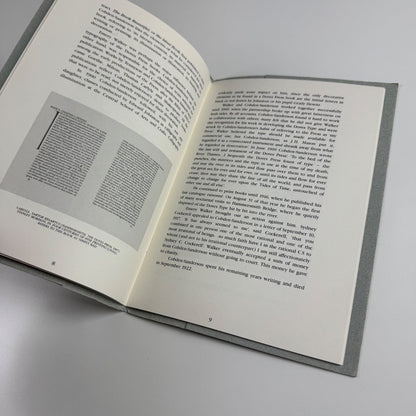 An introduction to the Doves and Ashendene Presses  illustrated from material in the National Art Library by Janet Skidmore | V&A Press, 1986