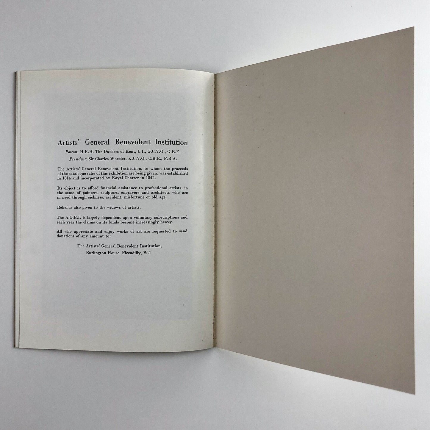 Critic's Choice exhibition catalogue, Terence Mullaly | Arthur Tooth & Sons 1959