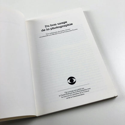 Du bon usage de la photographie | Photo Poche 27, 1987