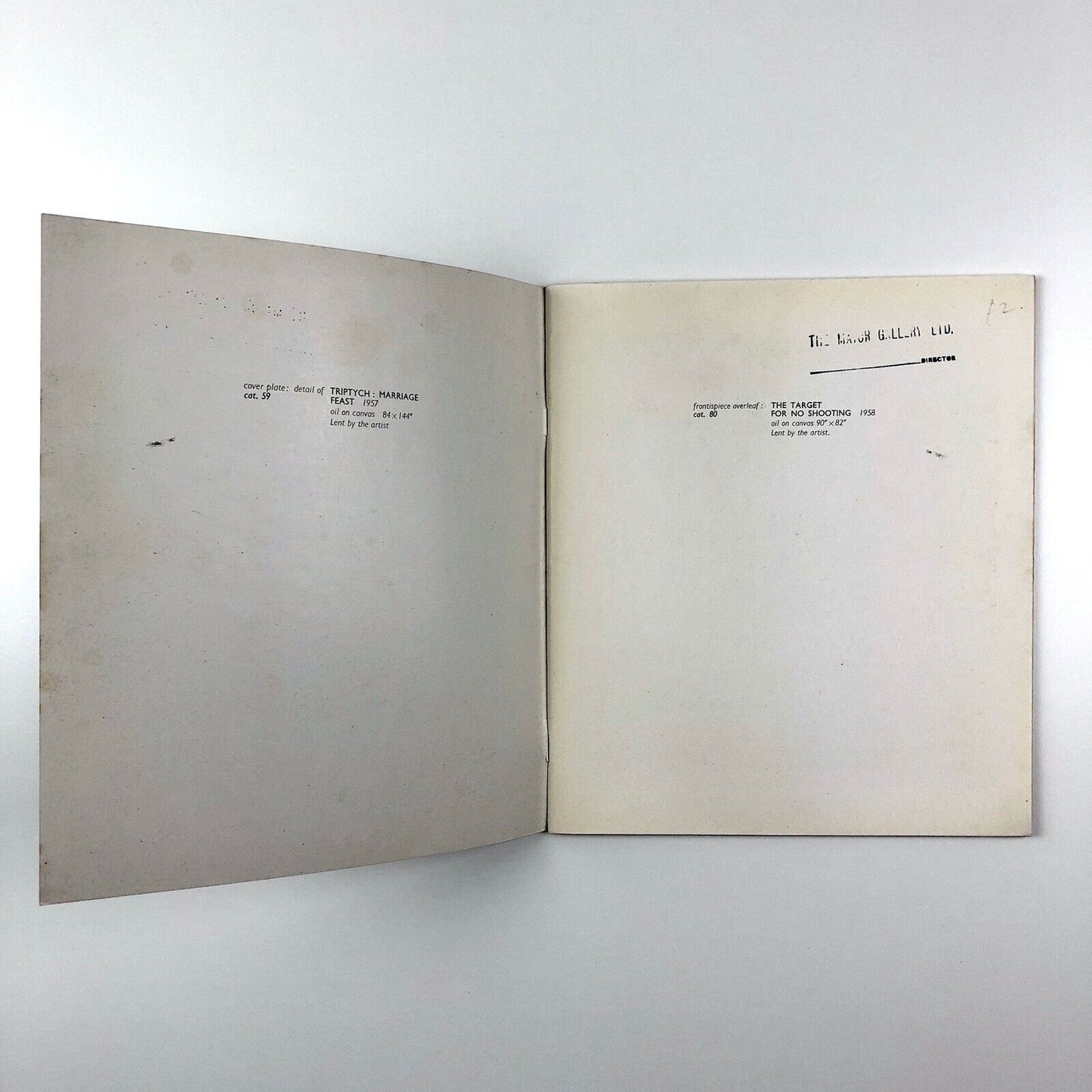 Alan Davie paintings and drawings from 1936-1968 |Whitechapel Art Gallery, 1958