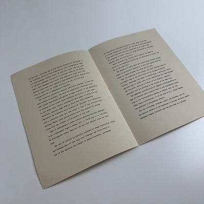 Leaflet: notes by Hans Schmoller on the Complete Pelican Shakespeare, c.1969