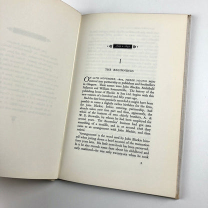 Blackie & Sons 1809–1959: A Short History of the Firm | Agnes A.C. Blackie, 1959