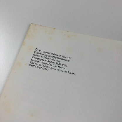Martin Froy Paintings, Constructions, Drawings 1968-82 | Serpentine Gallery catalogue, 1983