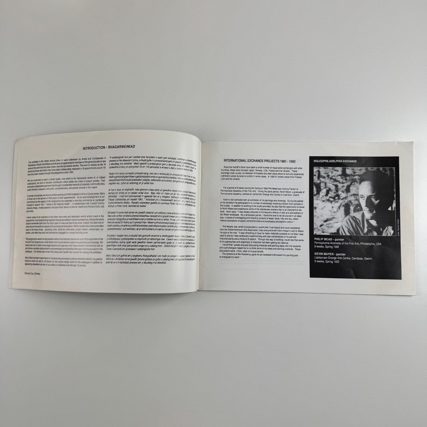 Artists in Residence. South East Wales Arts Association | The Old Library, 1992