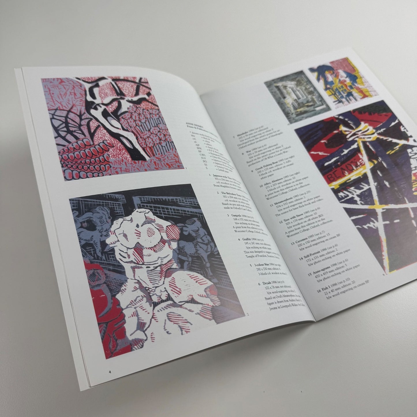 Anne Desmet. 200 Prints and publications April 2009 + price list