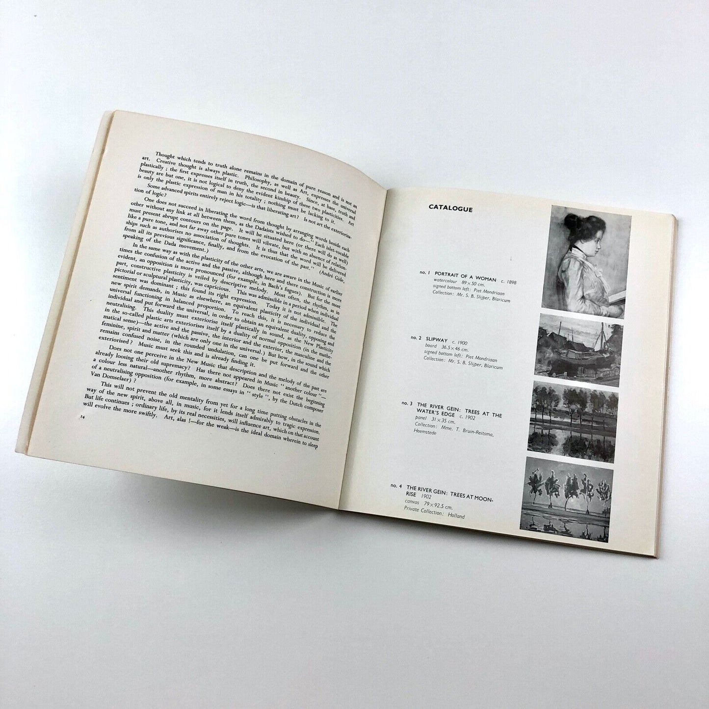 Piet Mondriaan 1872–1944 catalogue | Whitechapel Art Gallery London, 1955