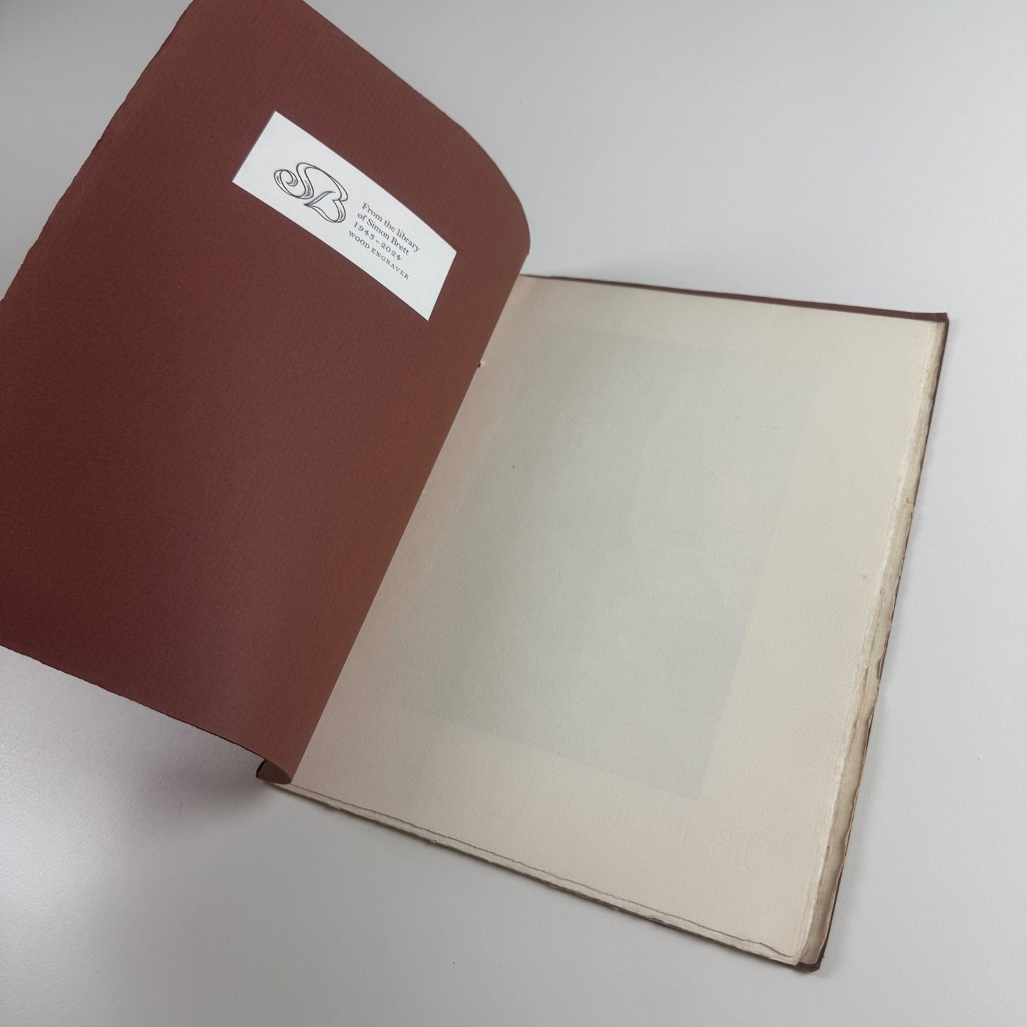 Wood engraving wood engravers Hiram Campbell Merrill | Society of Printers Boston limited edition, previously owned by Simon Brett