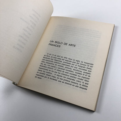 Cien años de Arte Frances Galeria Theo | Madrid Marlborough Fine Art exhibition catalogue, 1974