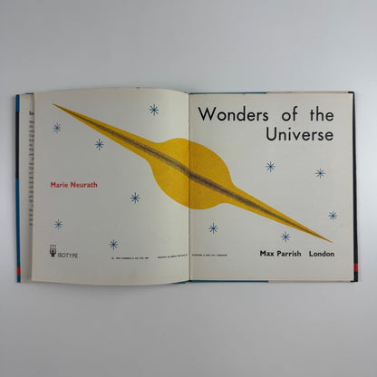 The Wonder World of the Universe by Marie Neurath | Max Parrish, 1961 Isotype Institute