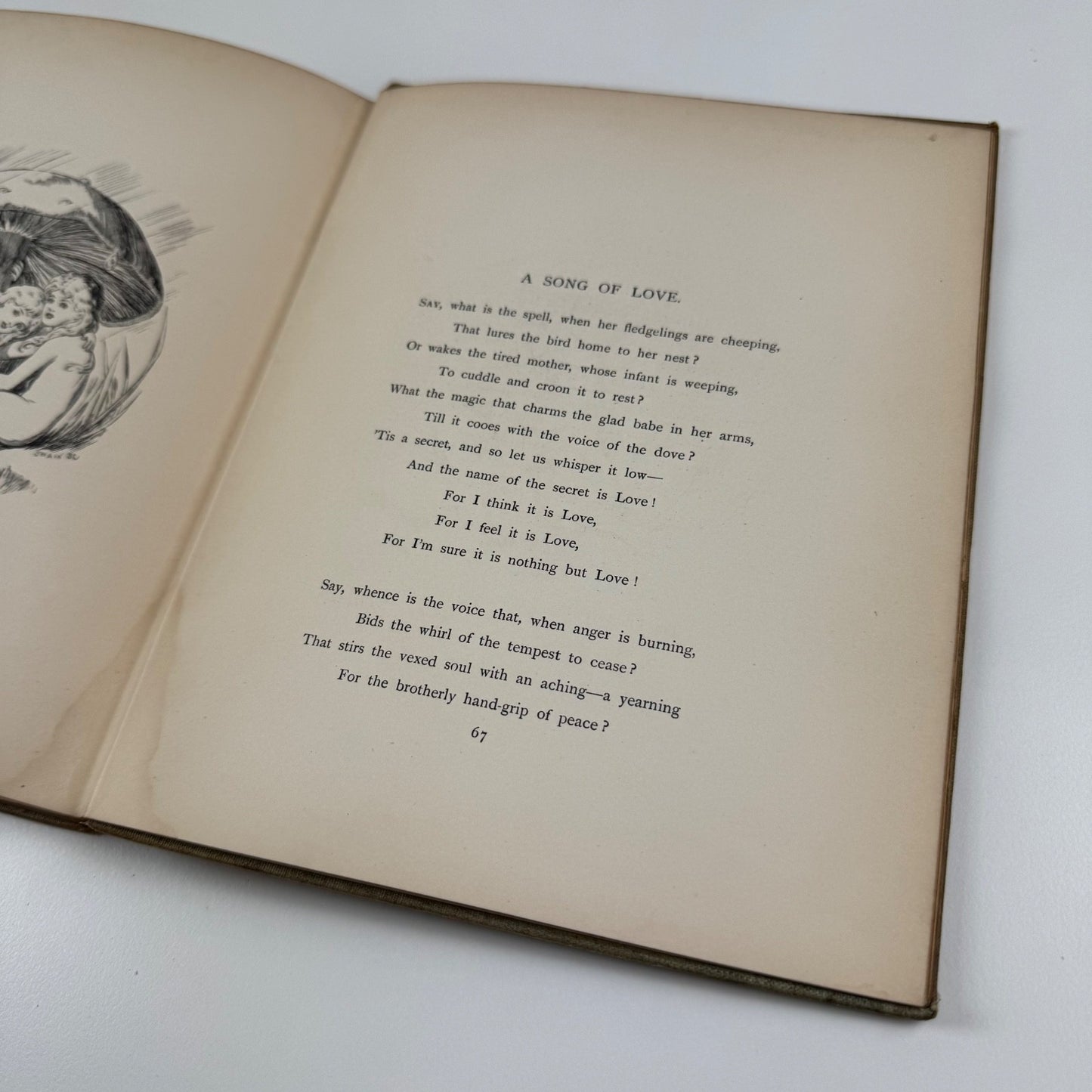 Three Sunsets and Other Poems by Lewis Carroll | Macmillan, 1898 | bookplate and inscription for Nancy Marsh