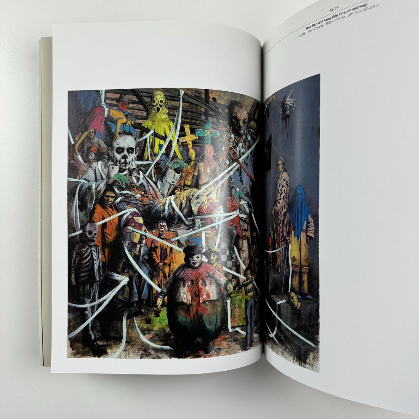 Jonas Burgert. Hitting Every Head | Haunch of Venison London, 2009 catalogue