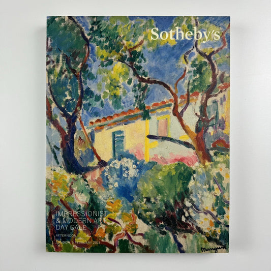 Impressionist & Modern Art. Day sale | Sotheby's London catalogue 6 February 2014 | Ref L14004