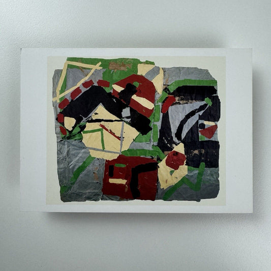 Private view invitation for Francis Davison early paintings late collages | Austin Desmond Fine Art, 2006