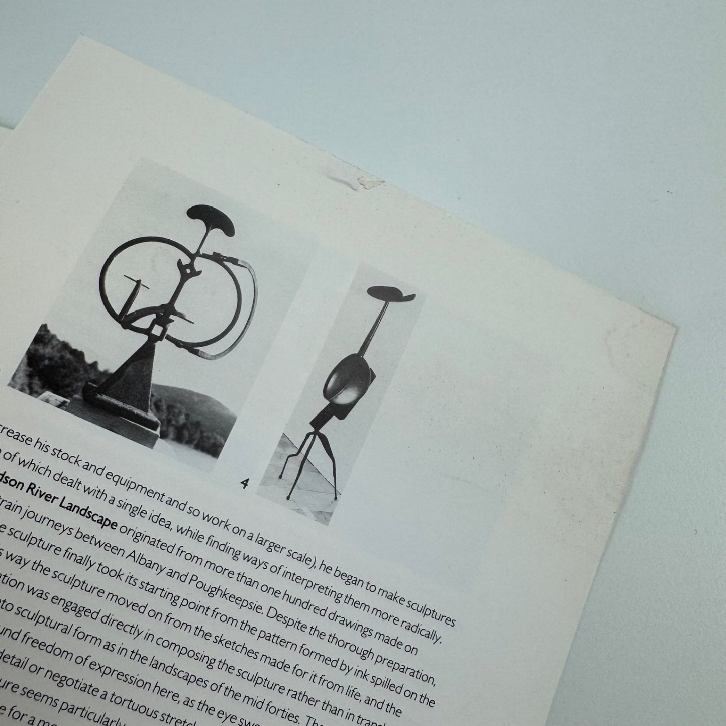 Exhibition guide for David Smith: Sculpture and Drawings | Whitechapel, 1986/7