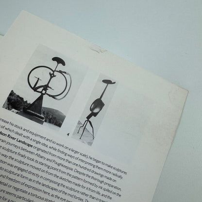 Exhibition guide for David Smith: Sculpture and Drawings | Whitechapel, 1986/7