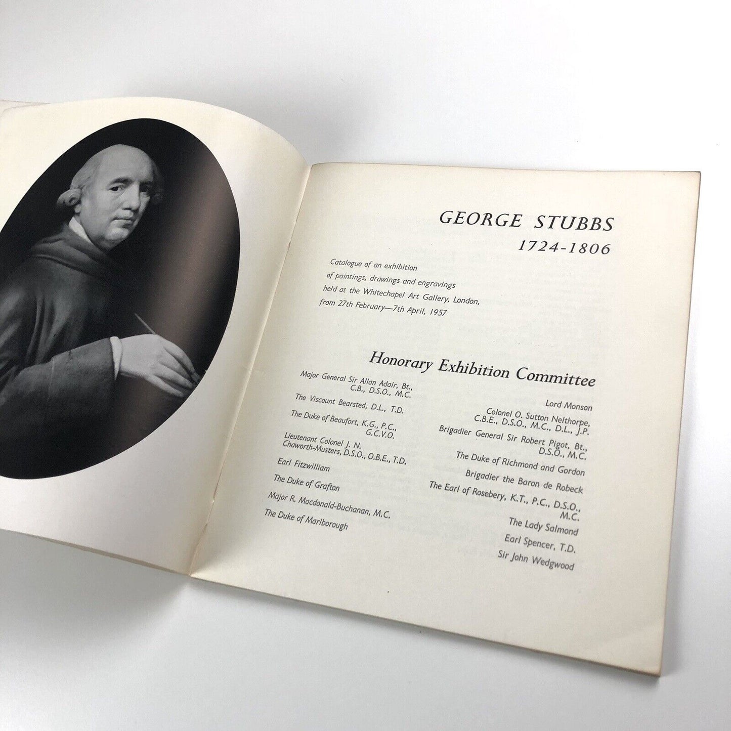 George Stubbs paintings drawings & engravings | Whitechapel Art Gallery catalogue, 1957