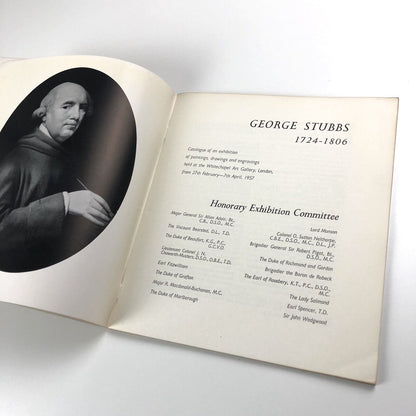 George Stubbs paintings drawings & engravings | Whitechapel Art Gallery catalogue, 1957