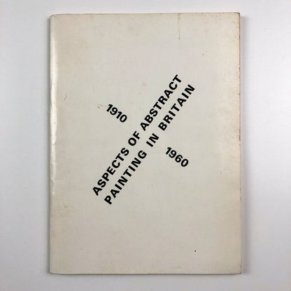 Aspects of Abstract Painting in Britain 1910-1960 | Talbot Rice Art Centre exhibition catalogue, 1974