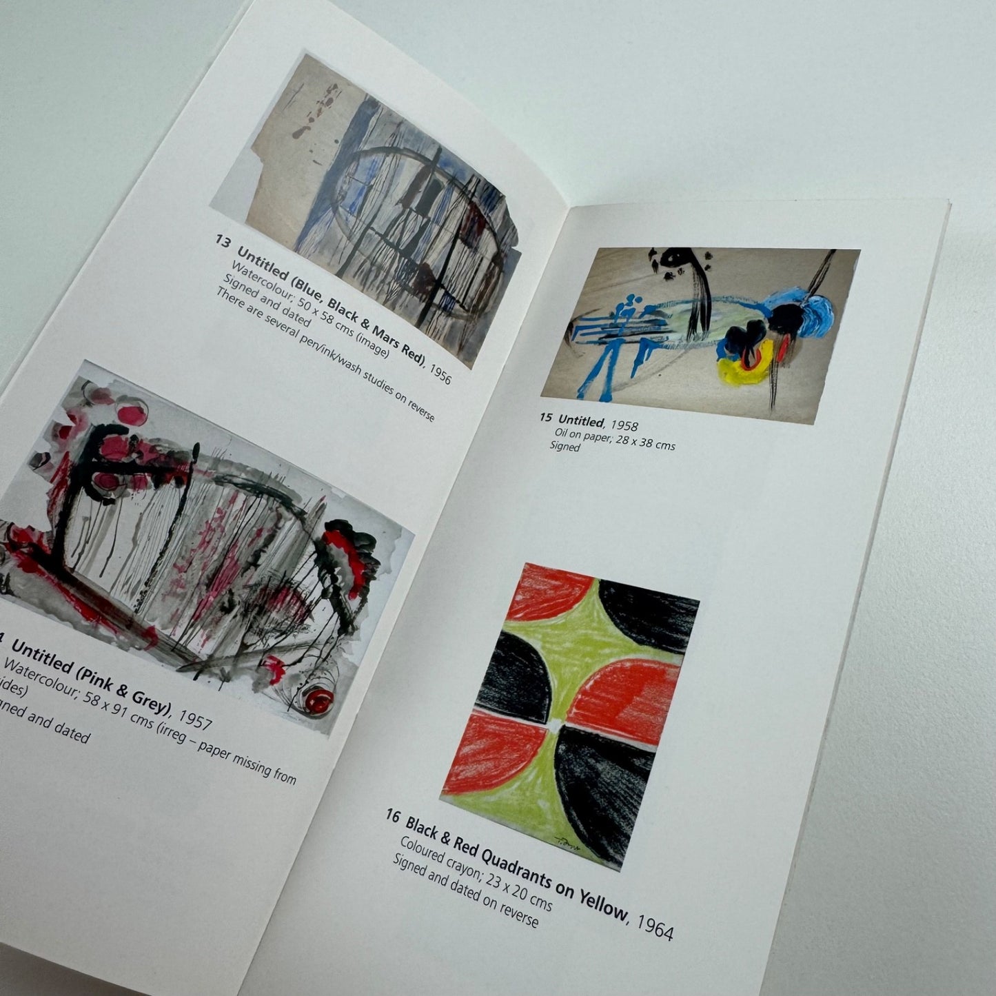 Terry Frost. Works on Paper from the artist’s studio | Belgrave Gallery 2004