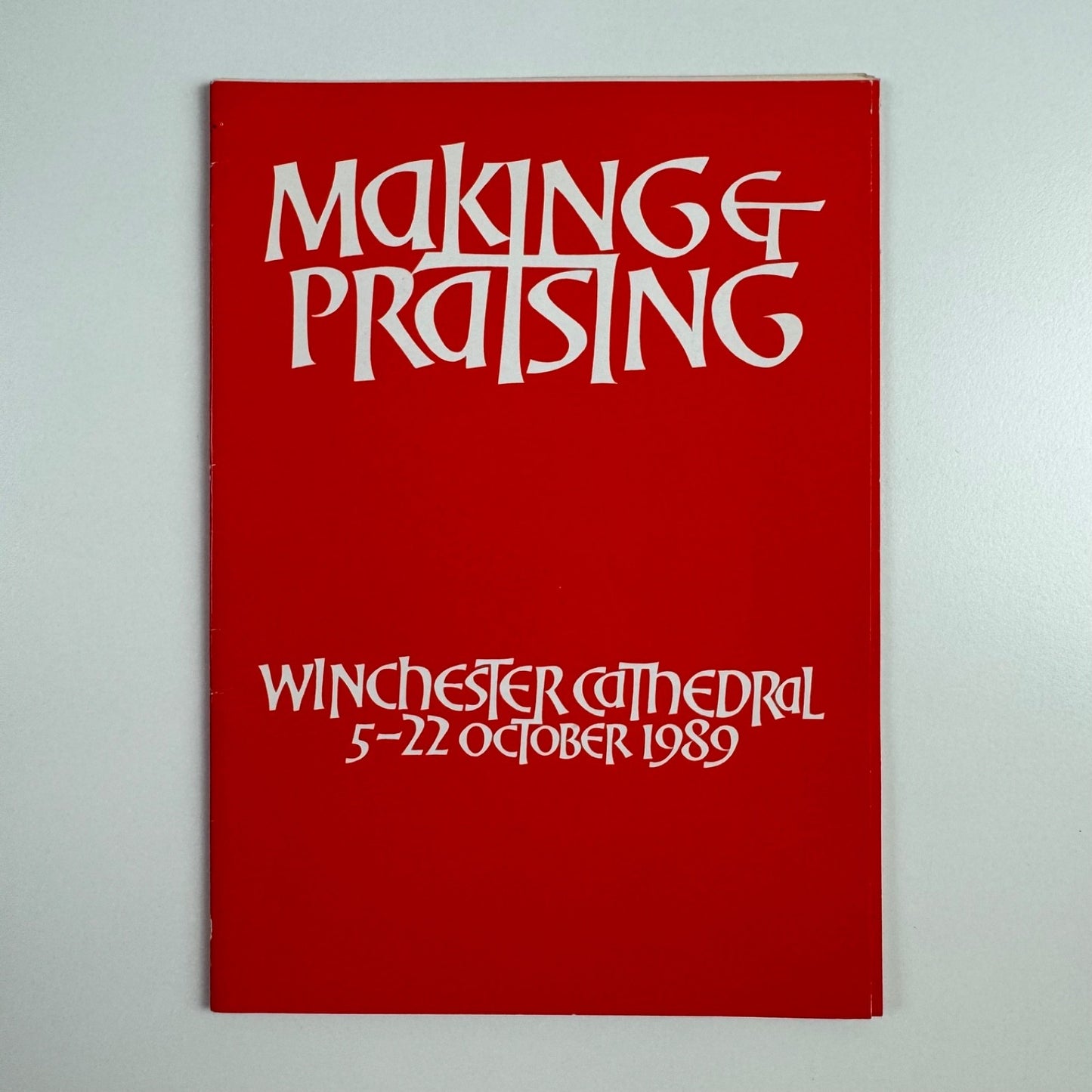 Making & Praising Guild of Sussex Craftsmen Winchester Cathedral 1989