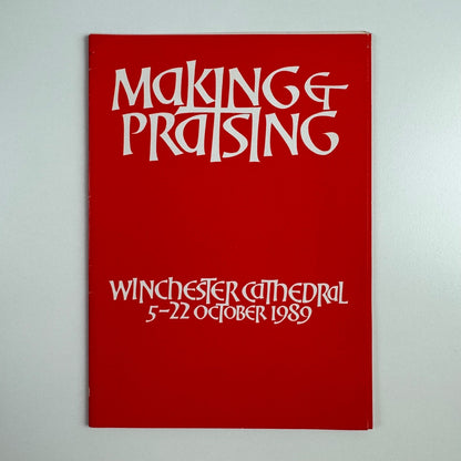 Making & Praising Guild of Sussex Craftsmen Winchester Cathedral 1989