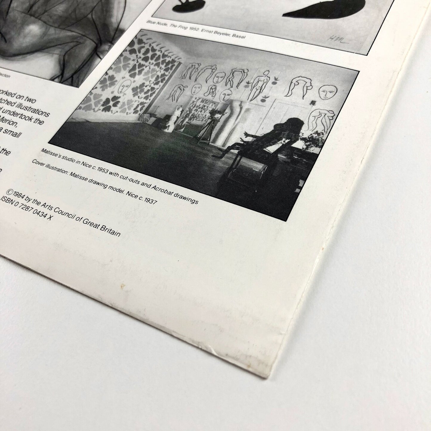 Henri Matisse Drawings | Hayward Gallery exhibition leaflet, 1985